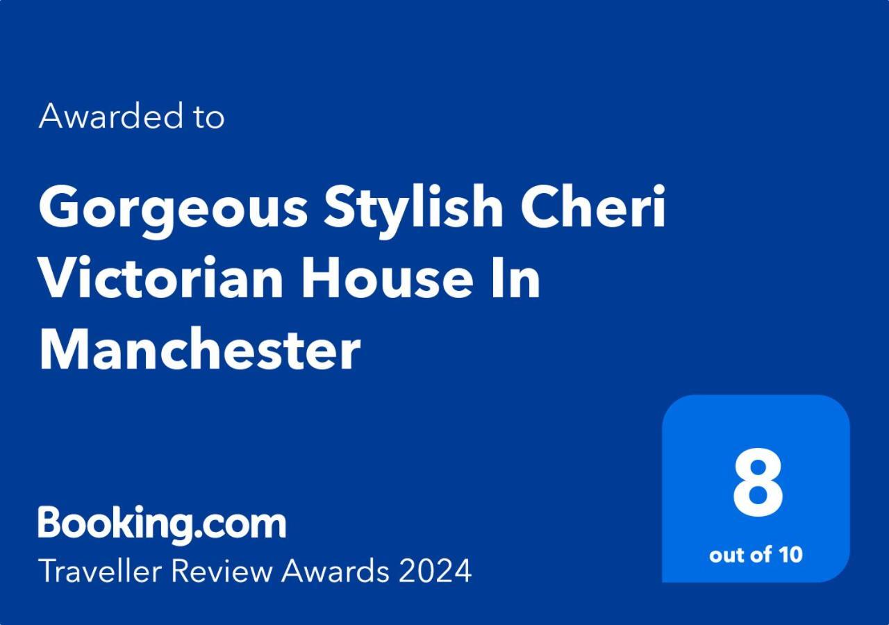 Gorgeous Stylish Cheri Victorian House In Manchester Exterior photo
